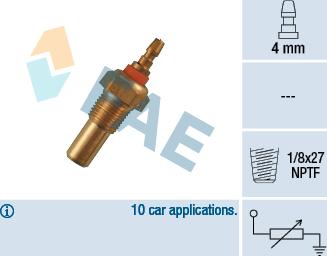 FAE 32450 - Coolant temperature Sensor car-mod.net