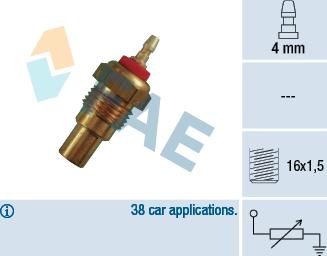FAE 32160 - Coolant temperature Sensor car-mod.net