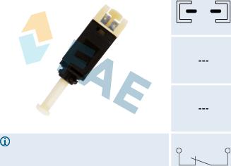 FAE 24430 - Brake Light Switch / Clutch car-mod.net