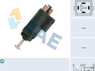 FAE 24517 - Brake Light Switch / Clutch car-mod.net