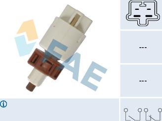 FAE 24691 - Brake Light Switch / Clutch car-mod.net