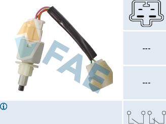 FAE 24604 - Brake Light Switch / Clutch car-mod.net