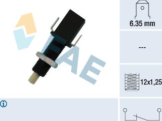 FAE 24100 - Brake Light Switch / Clutch car-mod.net