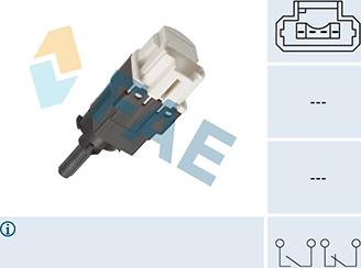 FAE 24893 - Brake Light Switch / Clutch car-mod.net