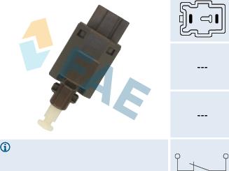 FAE 24851 - Brake Light Switch / Clutch car-mod.net