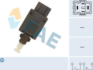 FAE 24852 - Brake Light Switch / Clutch car-mod.net