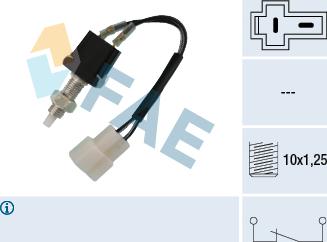 FAE 24330 - Brake Light Switch / Clutch car-mod.net