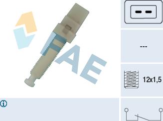 FAE 24320 - Brake Light Switch / Clutch car-mod.net