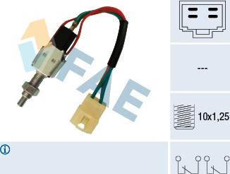 FAE 24260 - Brake Light Switch / Clutch car-mod.net