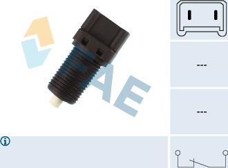 FAE 24220 - Brake Light Switch / Clutch car-mod.net