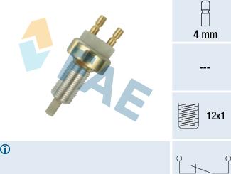 FAE 25030 - Brake Light Switch / Clutch car-mod.net