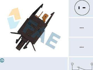 FAE 25150 - Brake Light Switch / Clutch car-mod.net