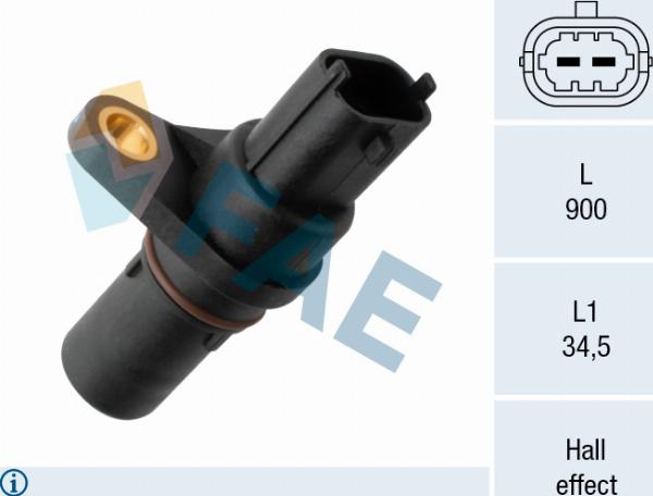 FAE 79493 - Crankshaft position sensor, RPM car-mod.net