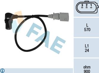 FAE 79056 - Crankshaft position sensor, RPM car-mod.net