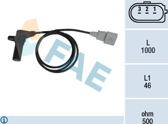 FAE 79064 - Crankshaft position sensor, RPM car-mod.net