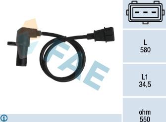 FAE 79075 - Crankshaft position sensor, RPM car-mod.net