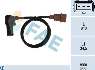 FAE 79076 - Crankshaft position sensor, RPM car-mod.net