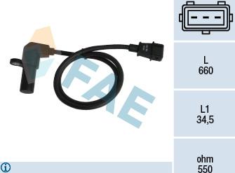FAE 79070 - Crankshaft position sensor, RPM car-mod.net