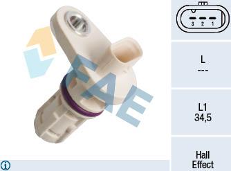 FAE 79395 - Crankshaft position sensor, RPM car-mod.net