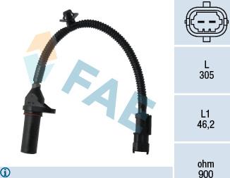 FAE 79334 - Crankshaft position sensor, RPM car-mod.net