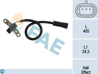 FAE 79335 - Crankshaft position sensor, RPM car-mod.net