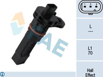 FAE 79378 - RPM Sensor of AT, automatic transmission car-mod.net