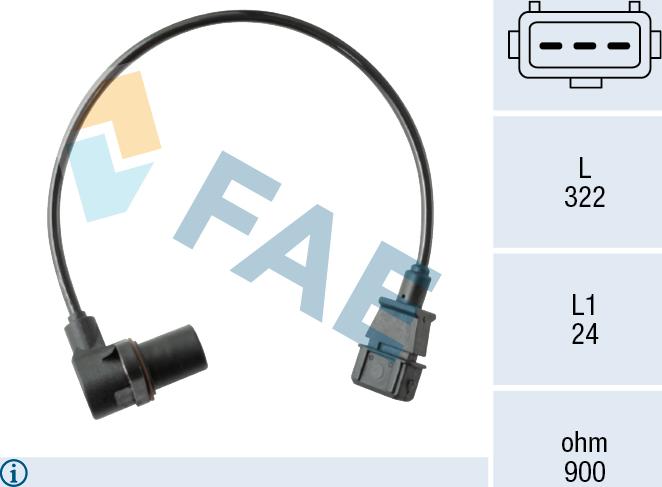 FAE 79265 - Camshaft position Sensor car-mod.net