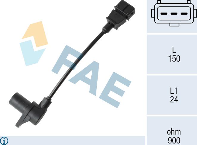 FAE 79266 - Crankshaft position sensor, RPM car-mod.net