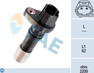 FAE 79224 - Crankshaft position sensor, RPM car-mod.net