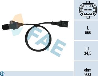 FAE 79220 - Crankshaft position sensor, RPM car-mod.net