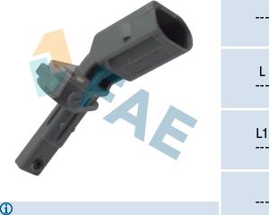 FAE 78141 - ABS sensor, wheel speed car-mod.net