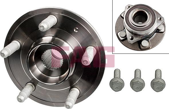 FAG 713 6449 40 - Bearing Kit, wheel hub car-mod.net