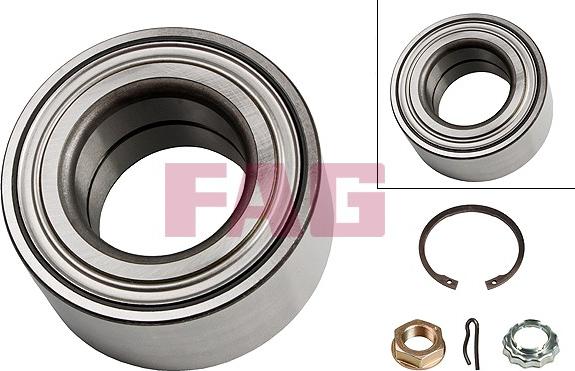 FAG 713 6400 80 - Bearing Kit, wheel hub car-mod.net