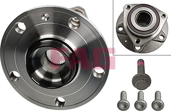 FAG 713 6107 70 - Bearing Kit, wheel hub car-mod.net