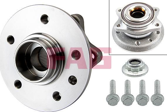 FAG 713 6111 00 - Bearing Kit, wheel hub car-mod.net