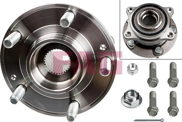 FAG 713 6266 40 - Bearing Kit, wheel hub car-mod.net