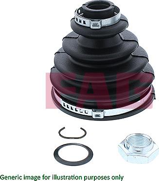 FAG 772 0153 30 - Bellow, drive shaft car-mod.net