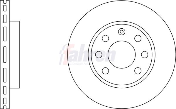 Fahren FBD6081 - Brake Disc car-mod.net