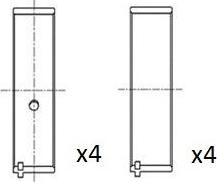 FAI AutoParts BB2050-STD - Big End Bearings car-mod.net