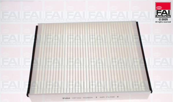 FAI AutoParts CF102 - Filter, interior air car-mod.net