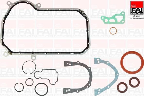 FAI AutoParts CS750 - Gasket Set, crank case car-mod.net