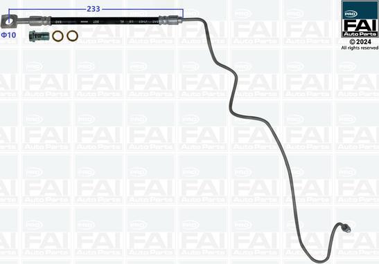 FAI AutoParts FPBH260 - Brake Hose car-mod.net