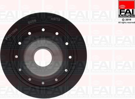 FAI AutoParts FVD1069 - Belt Pulley, crankshaft car-mod.net