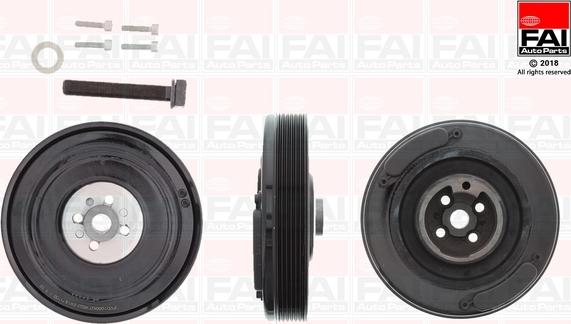 FAI AutoParts FVD1000K - Belt Pulley, crankshaft car-mod.net