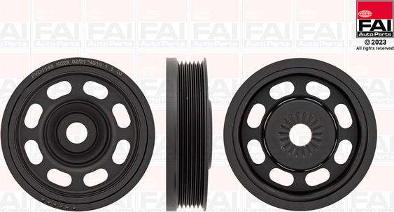 FAI AutoParts FVD1143 - Belt Pulley, crankshaft car-mod.net