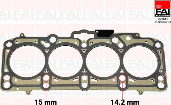 FAI AutoParts HG1012 - Gasket, cylinder head car-mod.net
