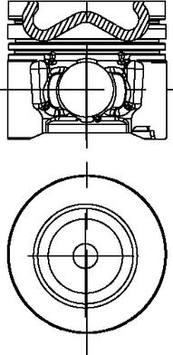 FAI AutoParts PK148-000 - Piston car-mod.net