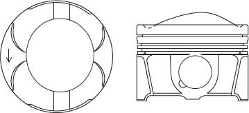 FAI AutoParts PK26-000 - Piston car-mod.net