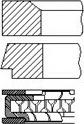 FAI AutoParts PR44-000 - Piston Ring Kit car-mod.net