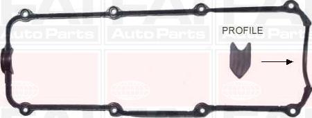 FAI AutoParts RC751S - Gasket, cylinder head cover car-mod.net